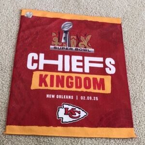 Kansas City Chiefs 2025  New Orleans Super Bowl LIX rally towel
